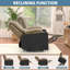Boneita Upholstered Heated Massage Chair-1108014753