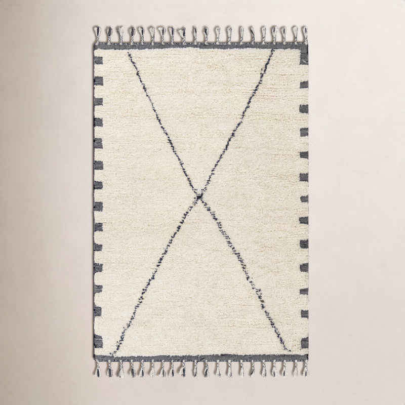 Jovan Wool Indoor Rug, Rectangle 8' x 10'
