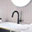 Robinet de lavabo de salle de bain circulaire-123849359