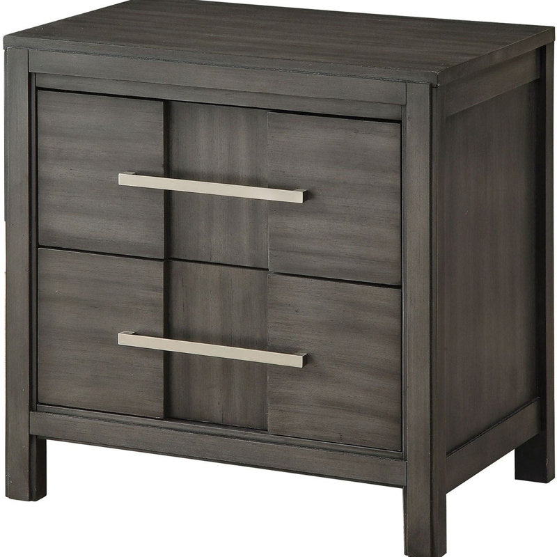 Transitional 1pc Nightstand