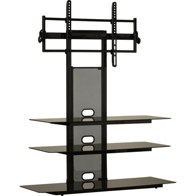 Chmielewski TV Stand Mount with Shelves for Up to 85" TVs