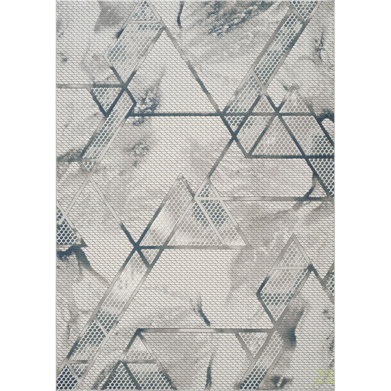 Geometric 7 Ft. 10 In. X 10 Ft. 6 In. Area Rug, Rectangle 7'10" x 10'6"