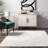 Camari SuperiorWash Contemorary Faux Rabbit Machine Washable Area Rug-1410990176