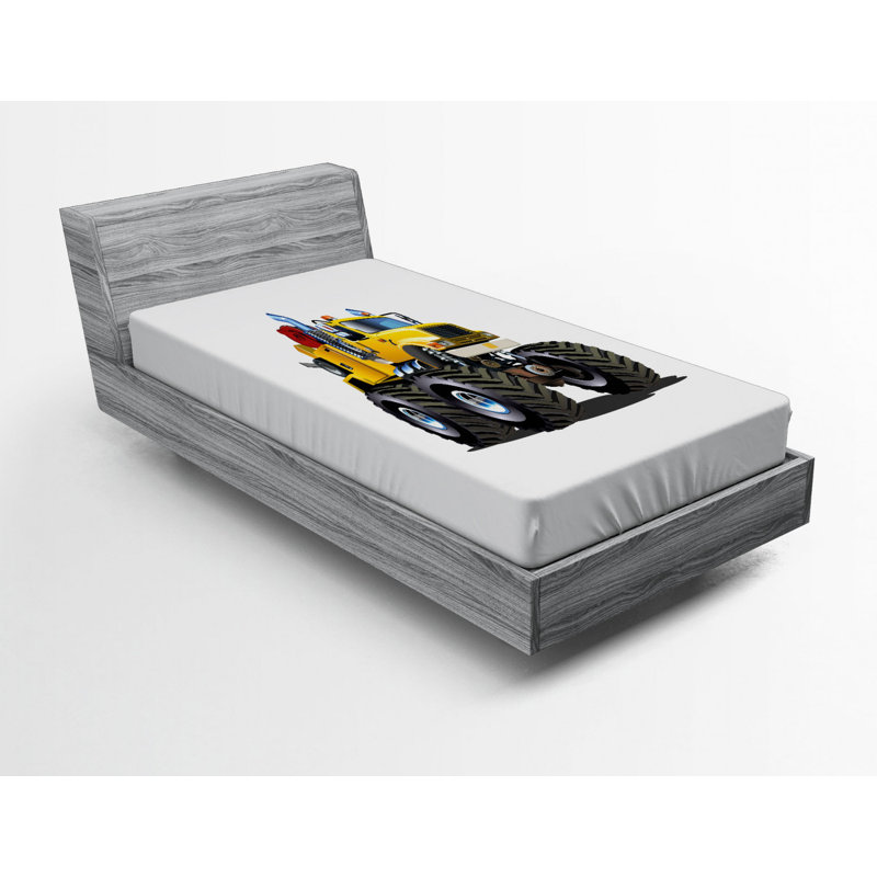 Microfiber Fitted Sheet, Twin Fitted Sheet