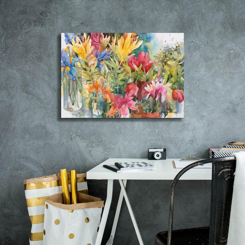 "Winner Porter" par Annelein Beukenkamp, art mural sur toile, H 18 po x l 26 po x P 0,75 po
