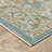 Graicyn Traditional Oriental Teal/ Rust Area Rug-623656599