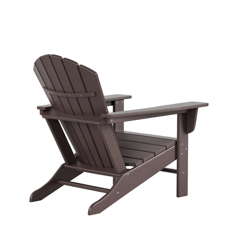 Chaise Adirondack en résine Altura, Brun foncé