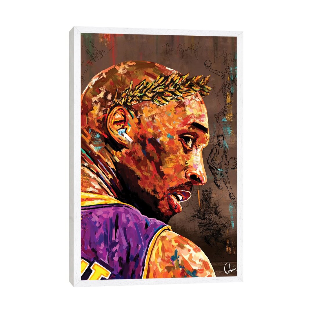 Leinwandbild - Kunstdruck „Kobe Bryant” von Crixtover Edwin