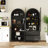 71'' Kitchen Pantry With Bookcases(Set Of 4)-581982123