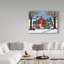 «The Red Sleigh Barn», reproduction de peinture acrylique sur toile tendue Hollifield-30358331