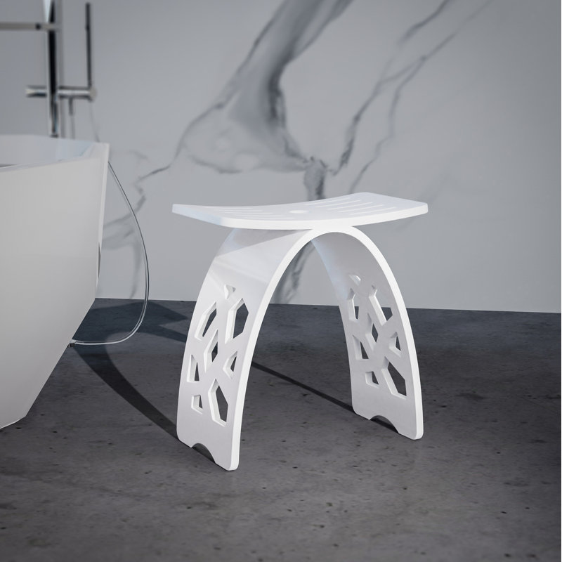 Banc de douche Chaise de salle de bain moderne anti-dérapante et imperméable