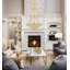 Lustre empire 48 lumières Ston Easton-23029543-23029545