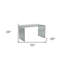 Bureau d'ordinateur 50 "en verre transparent