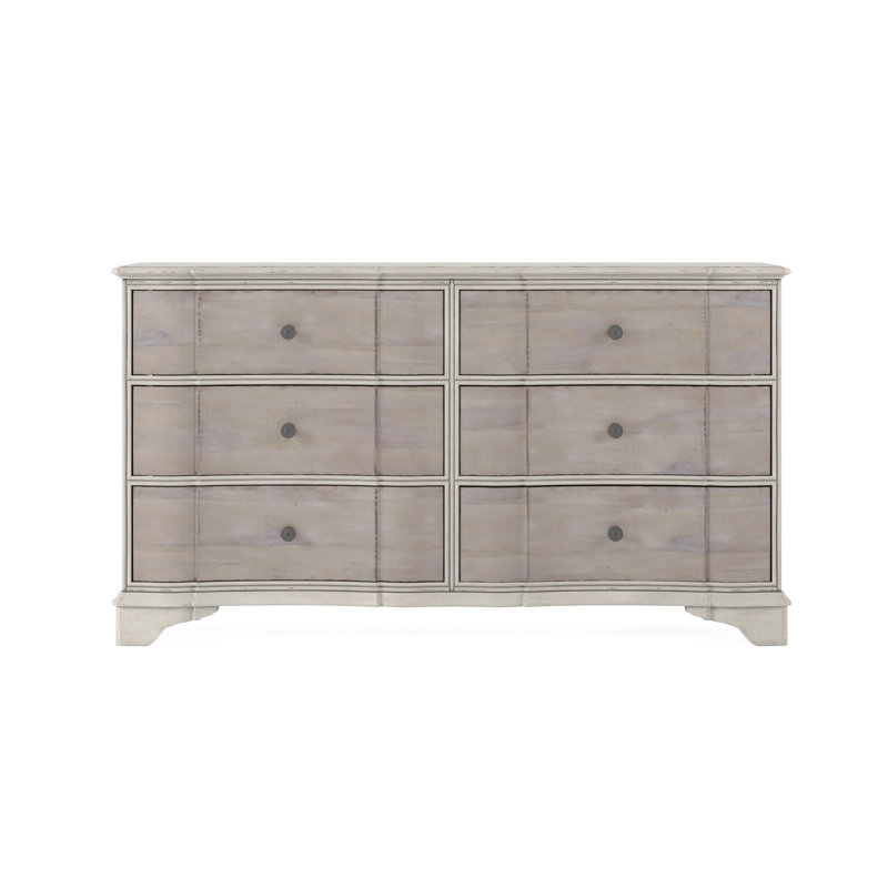 Commode double 6 tiroirs Alcove