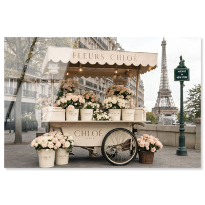 Décoration murale romantique «I Cart», impression acrylique par