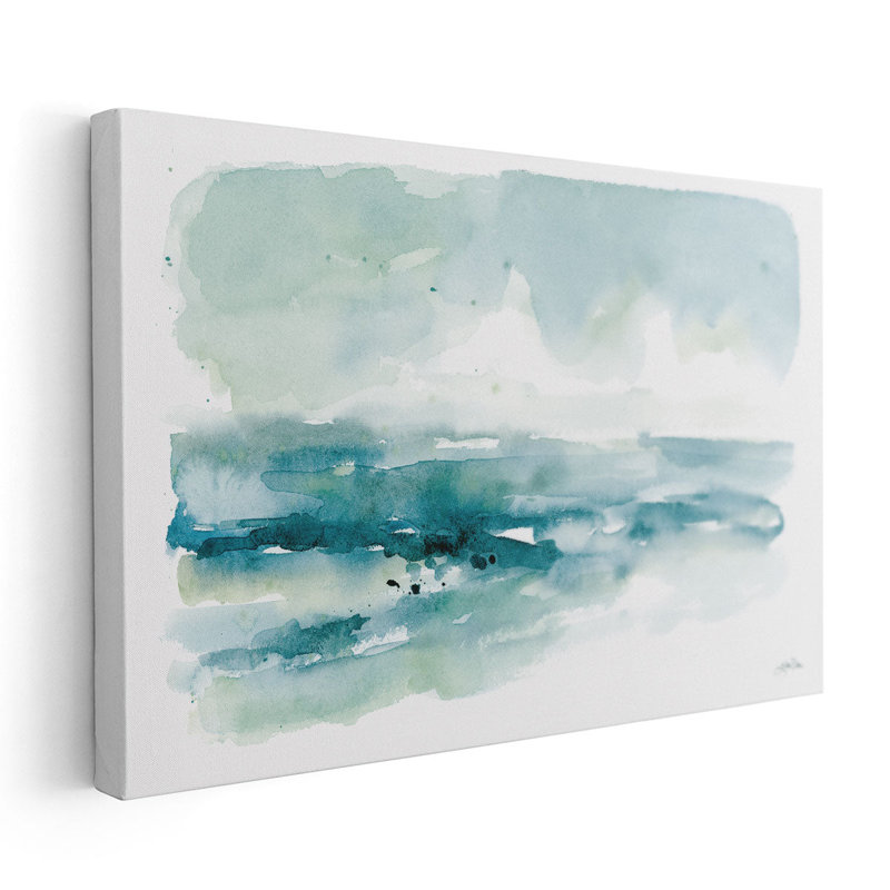 Breezy Blues I - reproduction d'art sur toile, H 24 po x l 36 po