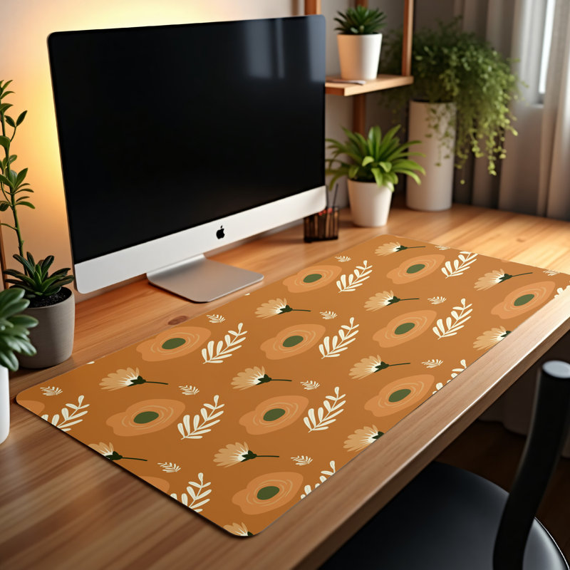 Polyester Desk Pad, 31.5x15.5