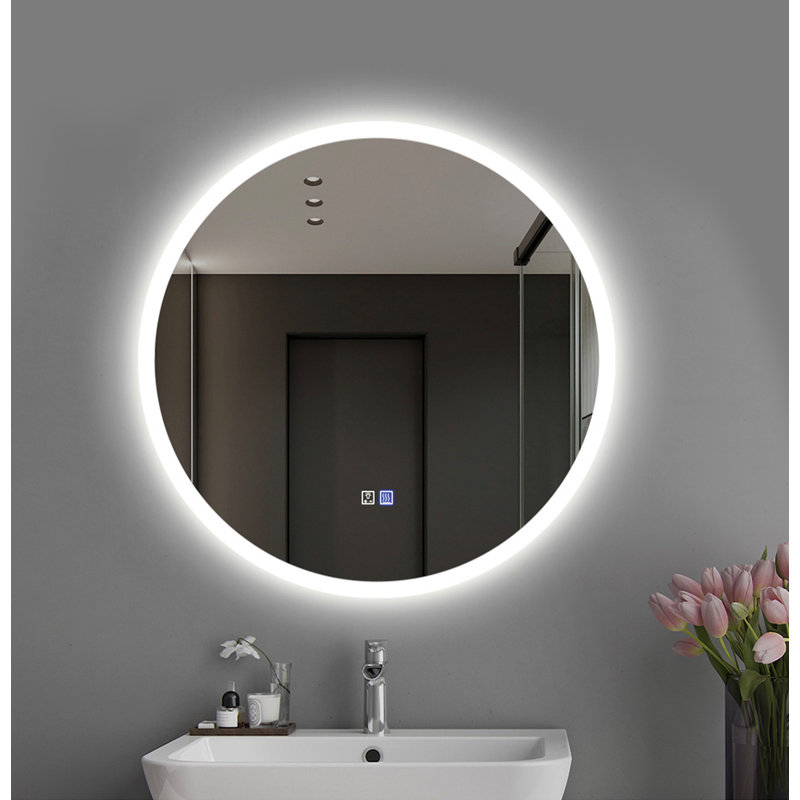 Flat Wall Mirror, 24" x 24"