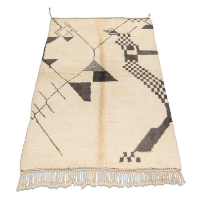 Thainara Moroccan Wool Hand Loomed 140cm X 240cm Area Rug