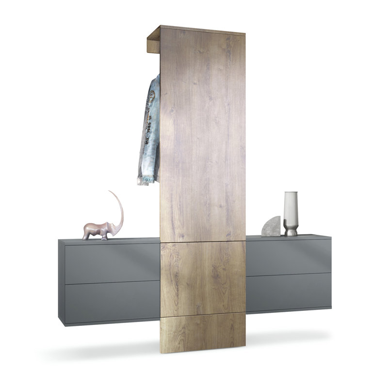 Chappa Hall Tree 157cm Wide, Oak Ribbeck