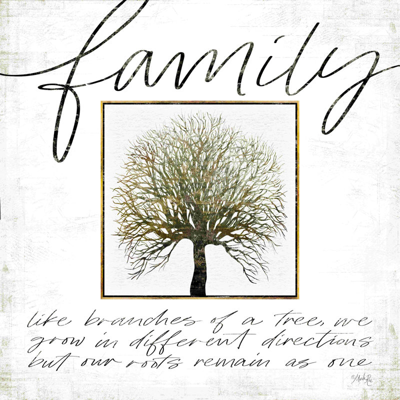 " Family Tree " by Marla Rae, 36" H x 36" W  