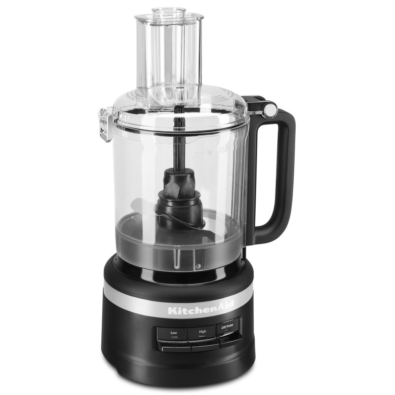 KitchenAid® 9 Cup Food Processor, Matte Black
