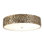 Mosaic 3-Light Flush In Silver