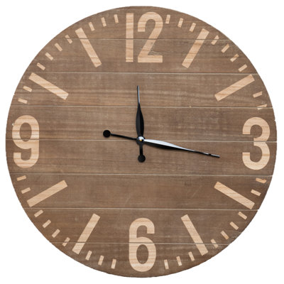 Henkel Manufactured Wood Wall Clock