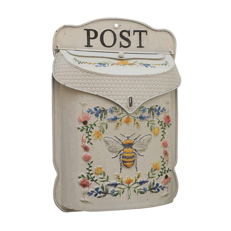 Daughtrey Metal Wall Mounted Letter Box