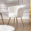 Fauteuil d'appoint pour le salon, fauteuil de coiffeuse mignon en velours doré avec dossier pour la salle de maquillage, fauteuil rembourré moderne avec siège d'invité de bureau-1252259584