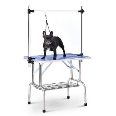 BestPet Large Adjustable Pet Dog Cat Grooming Table W/Arm&Noose Rubber Mat  GT36,Grooming Tables