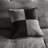 King Faux Suede Comforter In Grey With Buttoned And Solid Microsuede Shams