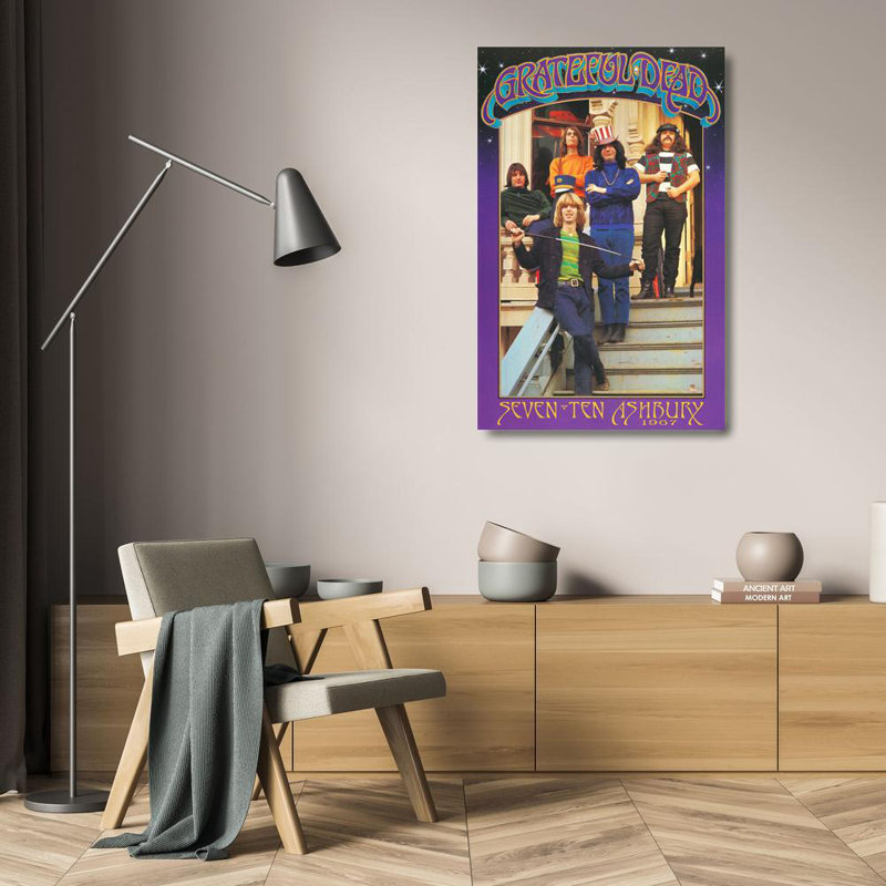 Grateful Dead - 7-10 Ashbury, H 24 po x l 16 po
