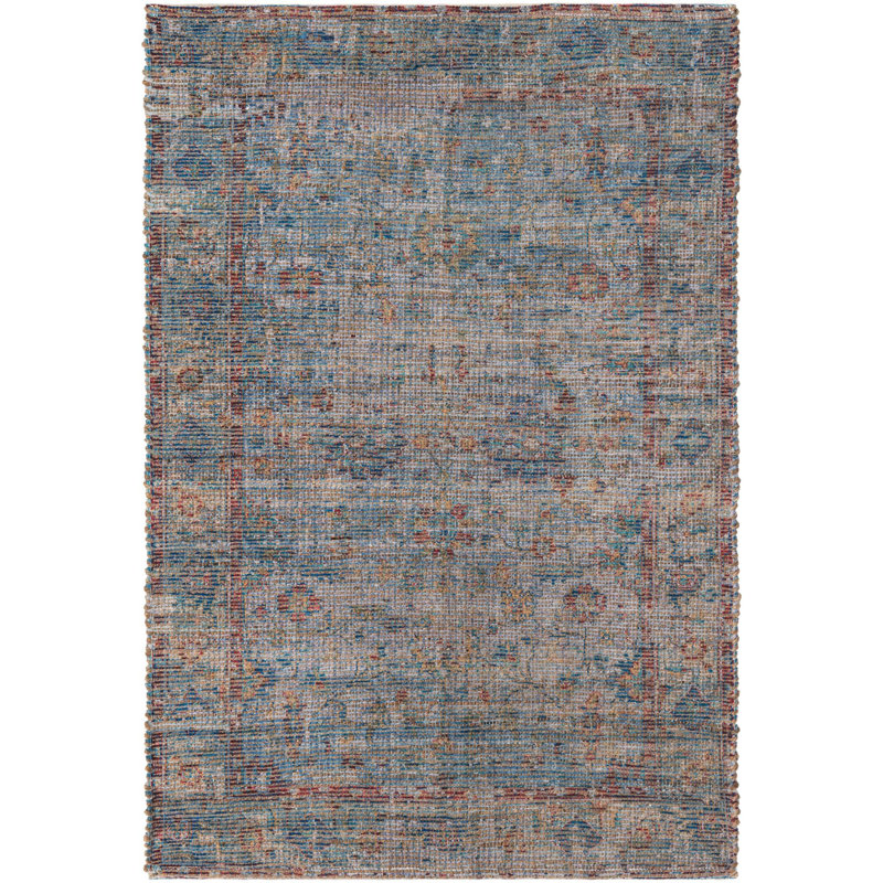 Micharl Cotton Ikat Indoor Rug, Rectangle 4'1" x 6'1"
