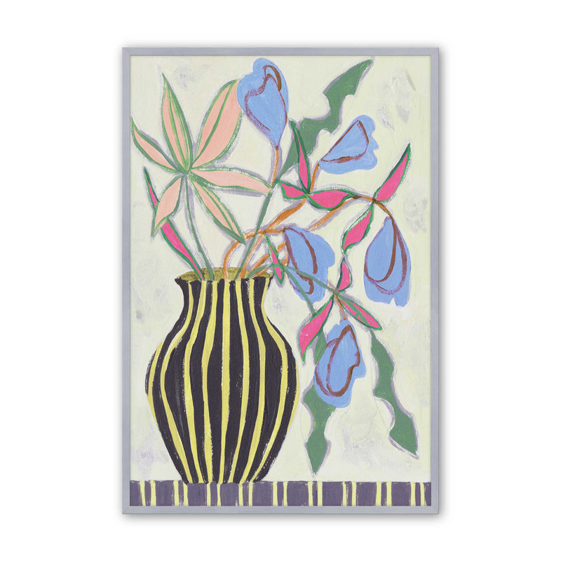 «Patchwork Vibrance II» par Melissa Wang, reproduction d'art, Argent argent, 32" H x 24" W