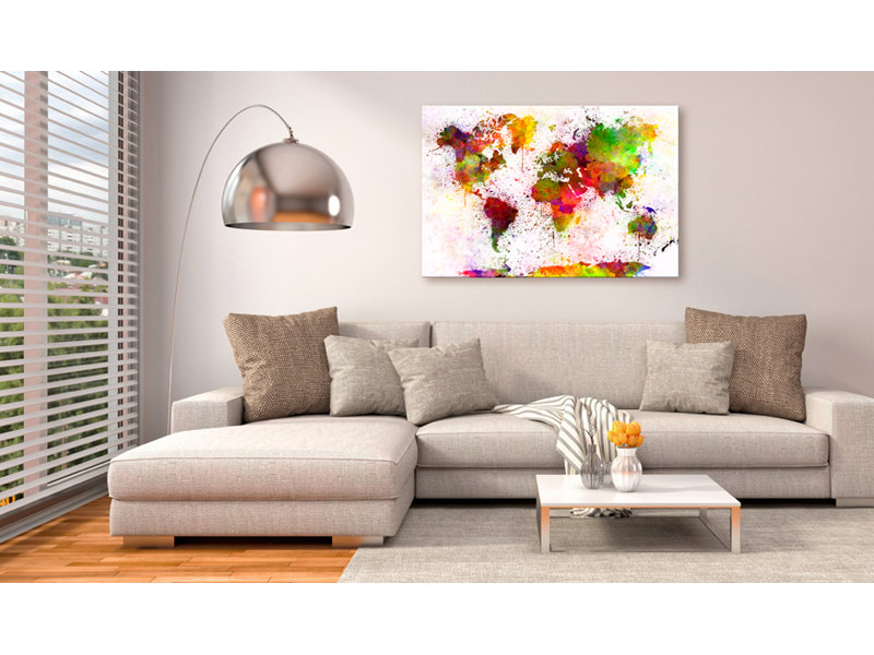 No Frame Print on Canvas, 90cm H x 60cm W