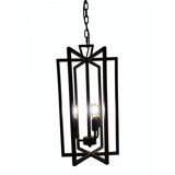 Robin 3 - Light Lantern Rectangle Chandelier