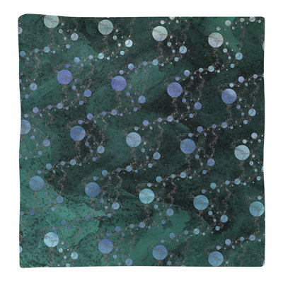 Serviette de coton de planètes stars