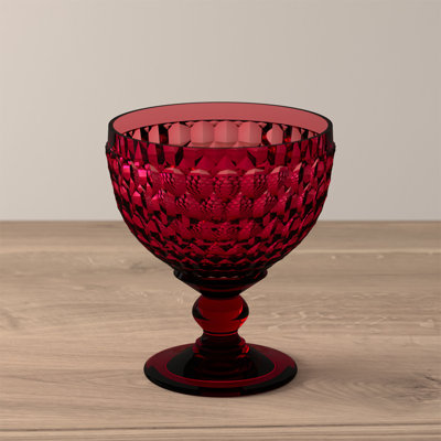 Villeroy & Boch Boston 13.25 oz Crystal Coupe Champagne/Footed Dessert Bowl