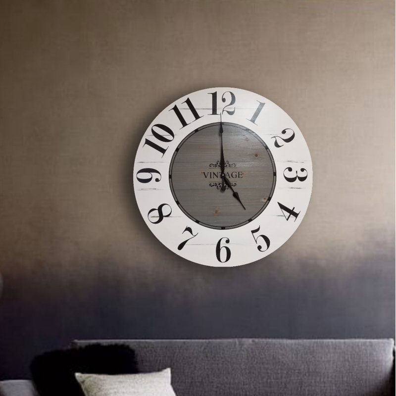 Très grande horloge murale Giardina, Grand