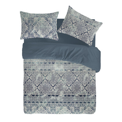 Carmon Damask Duvet Cover