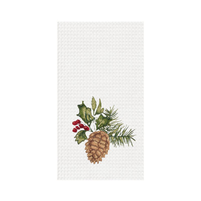 Torchon botanique Pinecone