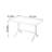Creative Bright Red Rectangular Writing Desk-1980767632