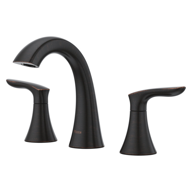 Weller Centerset Bathroom Faucet with Drain Assembly, Tuscan Bronze
