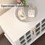 Buffet antique 47,6 pouces avec tablettes réglables et 4 portes en verre Gurbachan-1037844267