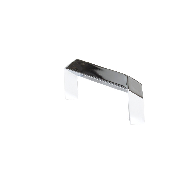 Poignée barre 2 1/2" au centre de zinc Venus, Chrome poli