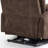 Upholstered Heated Massage Chair-1558642891