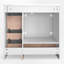 Meuble-lavabo simple 36 po avec lavabo en céramique-790094471