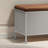 26in Shoe Changing Stool Flip Down Shoe Storage-108997046
