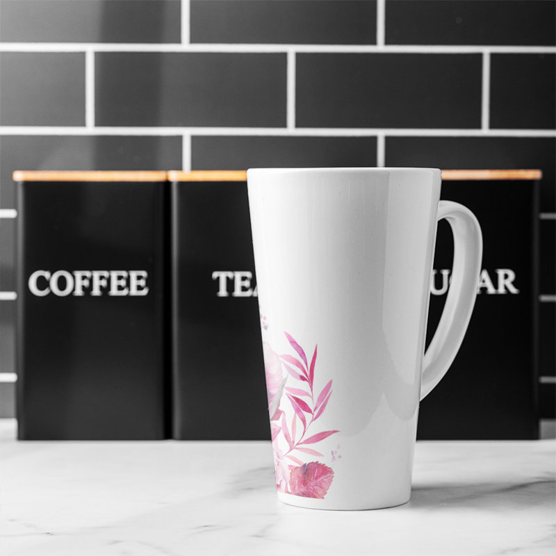 Floral Latte Mug